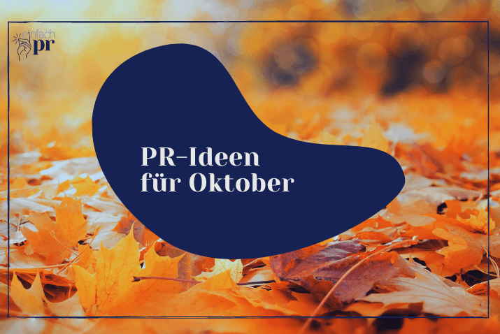 Titelbild: PR-Ideen für Oktober