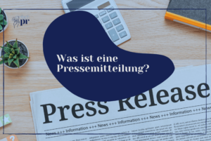 Titelbild: Was ist eine Pressemitteilung